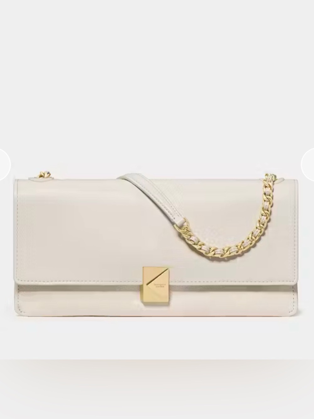 Kate Spade Deco Soft Shoulder Bag (CASHEW MILK)